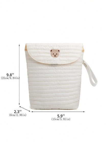 Waterproof Baby Diaper Storage Bag Portable Diaper Organizer For Baby Clothes, Diapers, Wet Wipes, Outdoorsbaby Shower Family Decorations Gifts