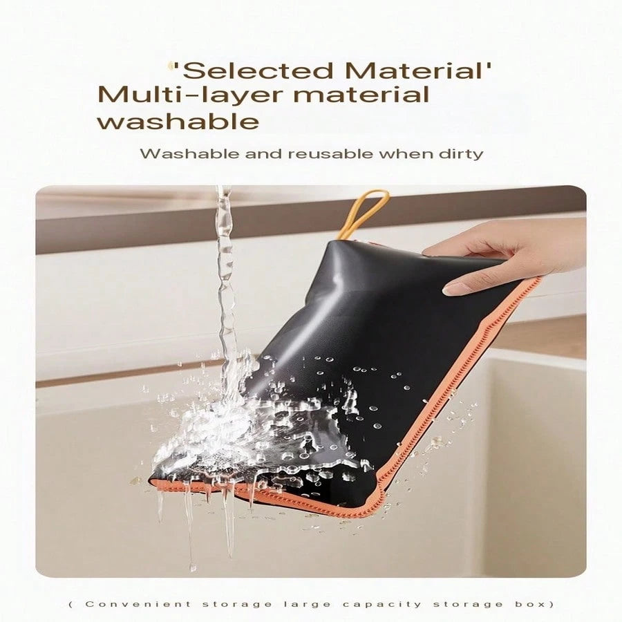 Waterproof Umbrella Storage Bag, Quick-Dry Absorbent, Multi-Function Hanging Bag, Foldable Rain & Sun Umbrella, Compact Lightweight Multi-Function Absorbent Umbrella Bag, Rainproof Moisture-Absorbing