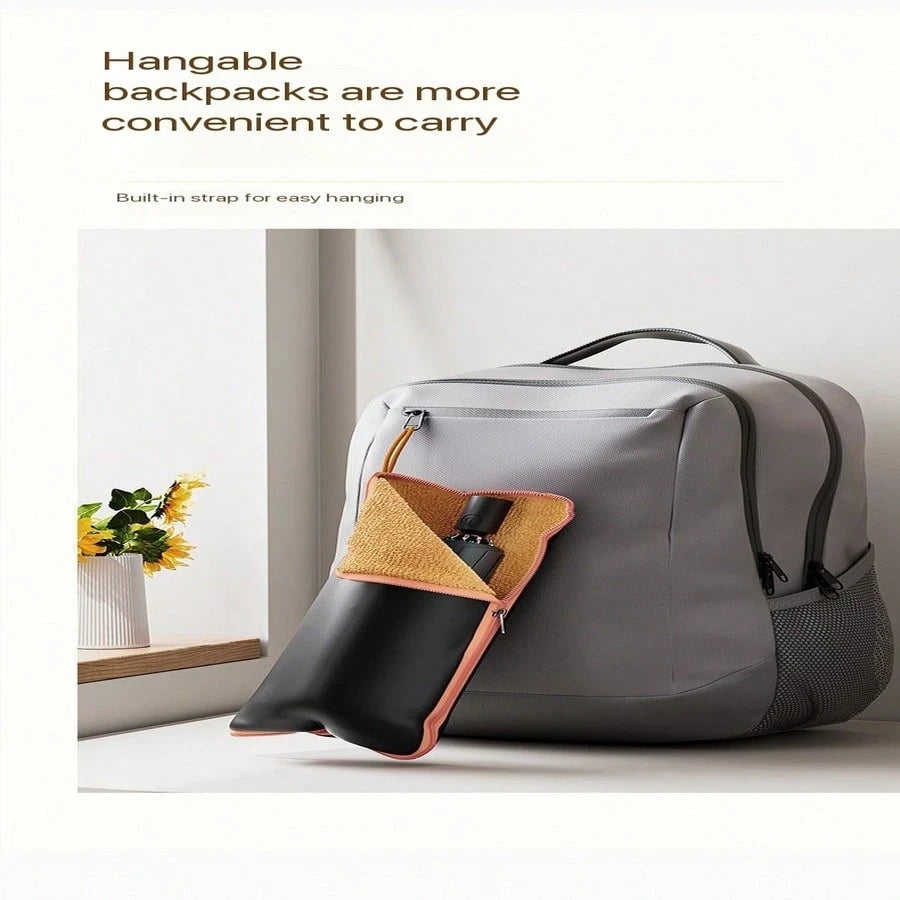 Waterproof Umbrella Storage Bag, Quick-Dry Absorbent, Multi-Function Hanging Bag, Foldable Rain & Sun Umbrella, Compact Lightweight Multi-Function Absorbent Umbrella Bag, Rainproof Moisture-Absorbing