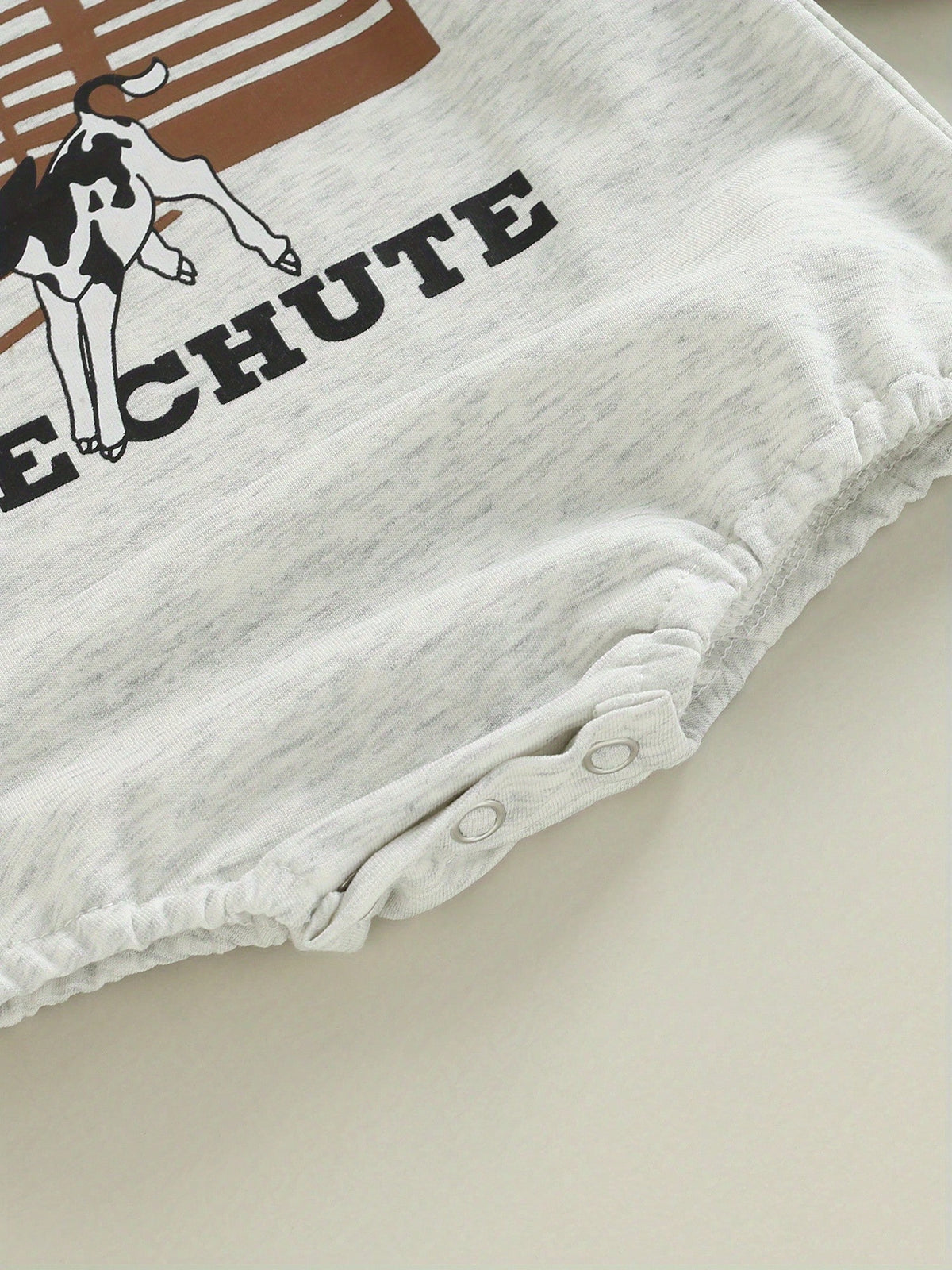 Western Baby Boy Girls Clothes Newborn Infant Cow Print Sweatshirt Romper Oversized Long Sleeve Bodysuit Fall Outfit