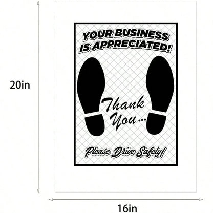 White Car Paper Floor Mats: Disposable Floor Cars Auto Vehicles Automotive Mat Covers Protector Detailing Detail Wash Temporary 16x20inch 100 Gift