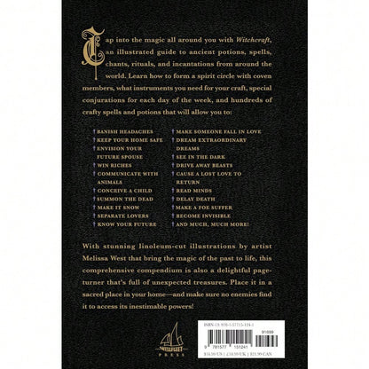 Witchcraft: A Handbook Of Magic Spells And Potions (Volume 1) (Mystical Handbook, 1)