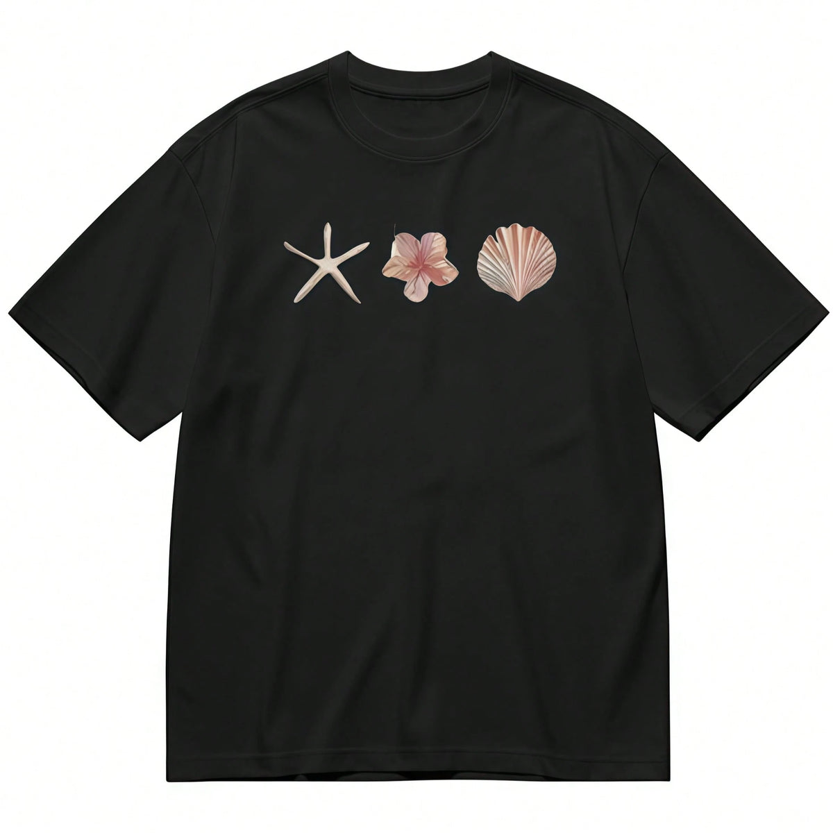 Women's 100% T-Shirt; Casual Short-Sleeve Top; Beach Vacation T-Shirt; Comfortable And Breathable; Women's Crew Neck Short-Sleeve T-Shirt; Suitable