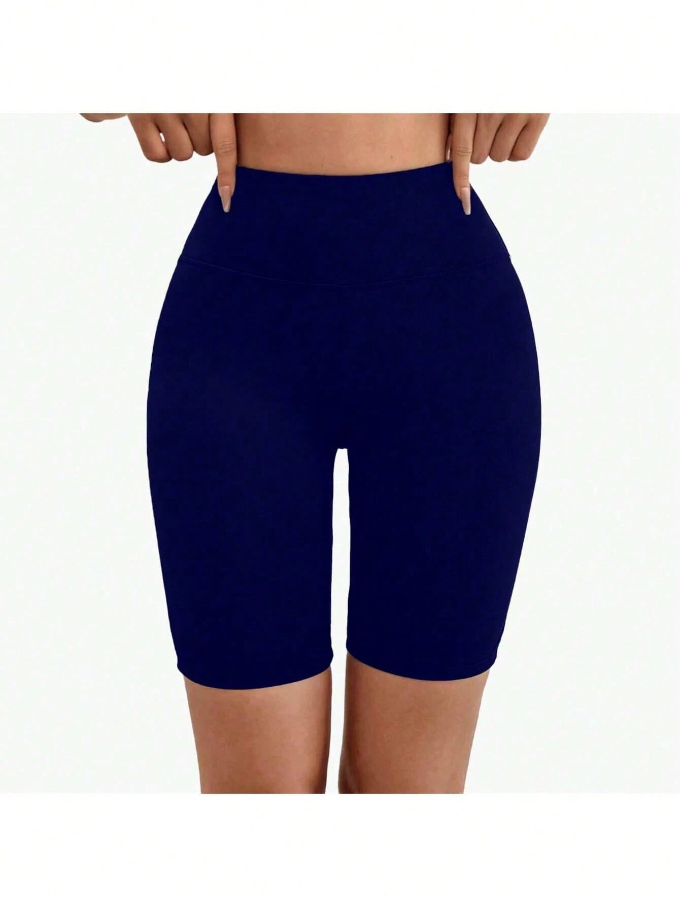 Women's High Waist Yoga Shorts With Tummy Control And Butt Lifting, Colorblock Fitness Leggings, And Sports Summer