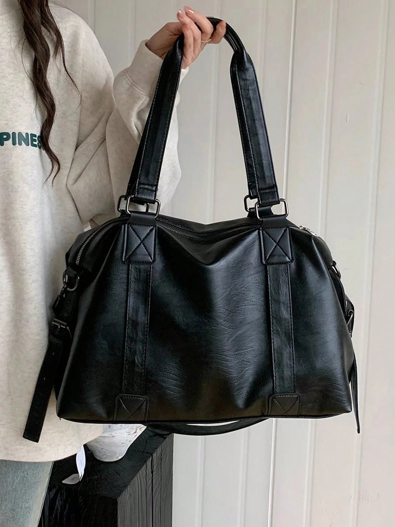 Women Short-Distance Travel Bag Large Capacity Lightweight Tote Handbag Portable Luggage Sport Gym Shoulder Crossbody Bag For Commuting For Suitcase Overnight Bag Gym Bag Duffle Bag Weekend Bag Duffel