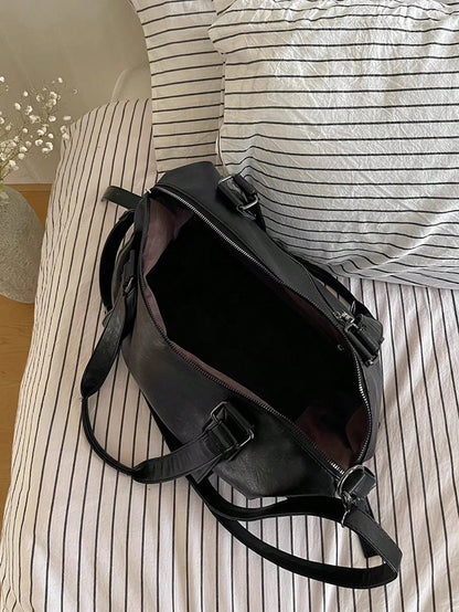 Women Short-Distance Travel Bag Large Capacity Lightweight Tote Handbag Portable Luggage Sport Gym Shoulder Crossbody Bag For Commuting For Suitcase Overnight Bag Gym Bag Duffle Bag Weekend Bag Duffel