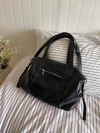 Women Short-Distance Travel Bag Large Capacity Lightweight Tote Handbag Portable Luggage Sport Gym Shoulder Crossbody Bag For Commuting For Suitcase Overnight Bag Gym Bag Duffle Bag Weekend Bag Duffel