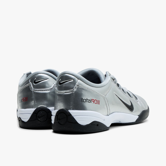 Nike Women's Total 90 Metallic Silver / Black - University Red