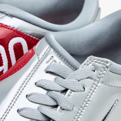 Nike Women's Total 90 Metallic Silver / Black - University Red
