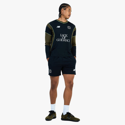 New Balance x Lack of Guidance Longsleeve Jersey Dark Military Green / Black - Neon