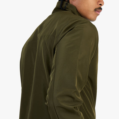 New Balance x Lack of Guidance Reversible Jacket Dark Military Green / Black - Neon