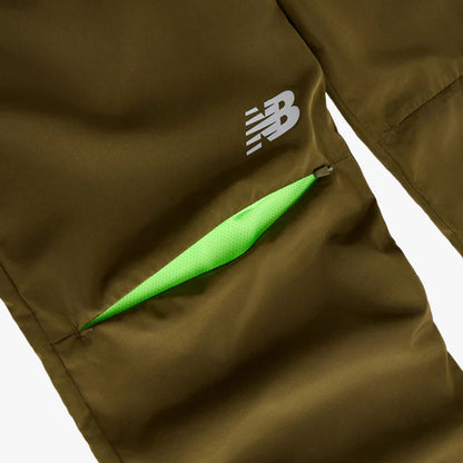 New Balance x Lack of Guidance Training Pant Military Green / Neon