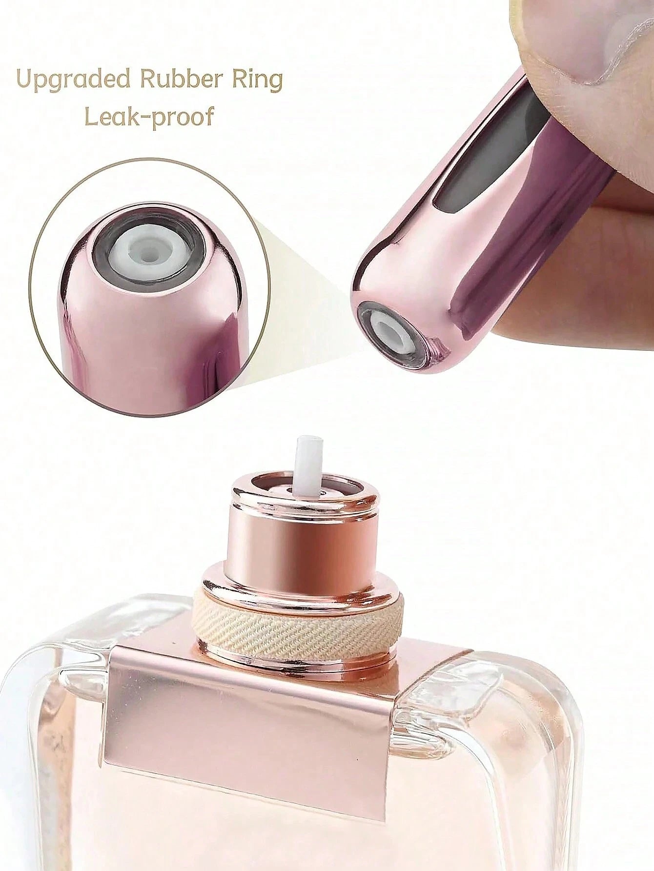 X Milania Collab 4pcs/Set 5ml Refillable Perfume Bottles, Mini Portable Aluminum Spray Bottles,Giveaways,Travel,Cheap Stuff,Travel Essential