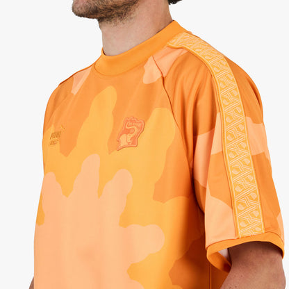 PUMA x Salehe Bembury Ivory Coast King Jersey / Dark Poppy