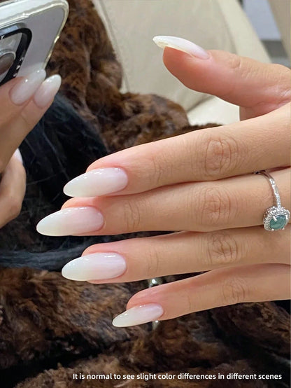 XEIJAYI 1Pc 15ML Milky White Pure Nail Polish Gel Nail Add Semi-Permanent Soak Off UV LED Construction Gel Varnish