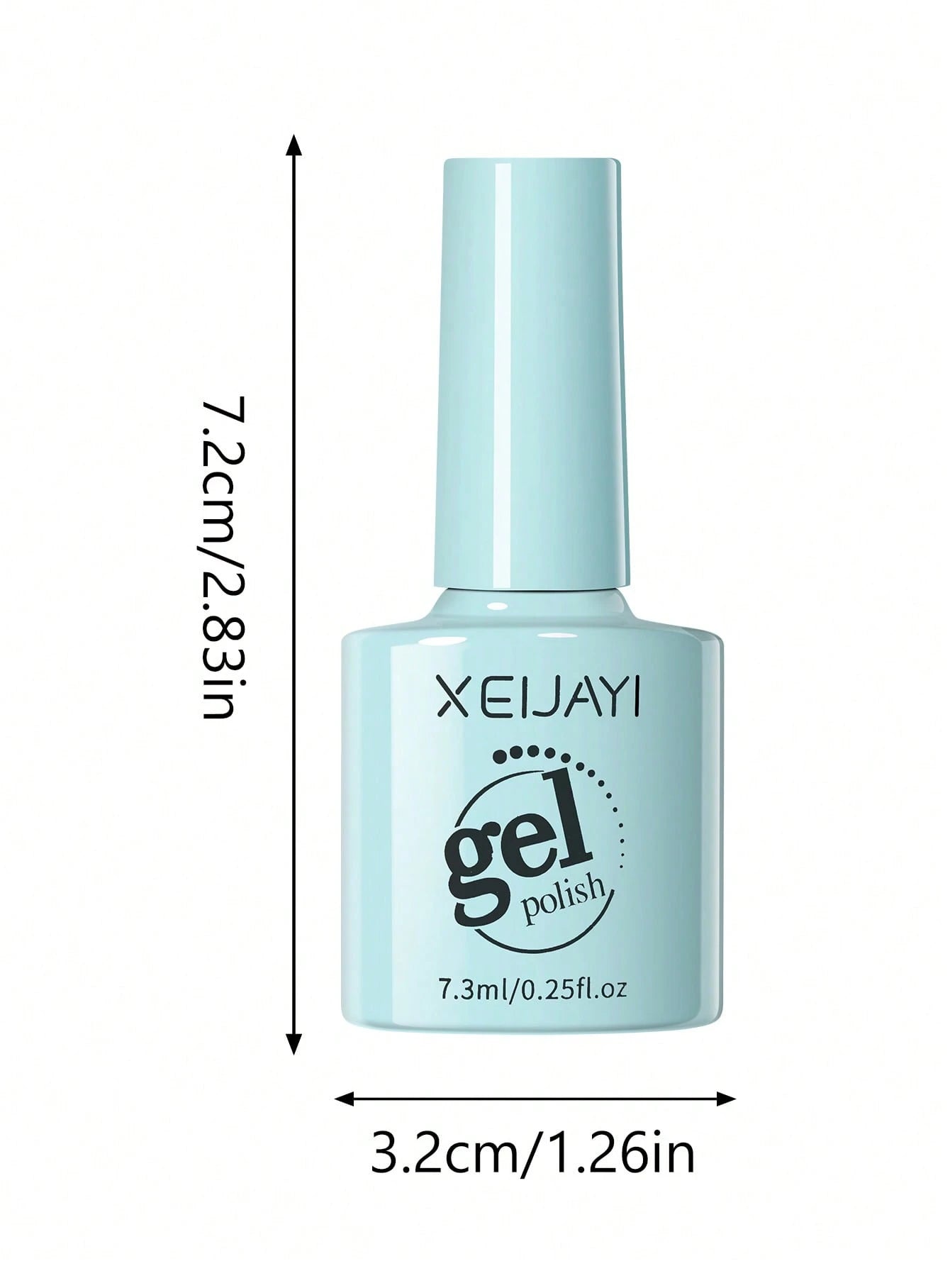 XEIJAYI 1Pc Peacock Green Gel Nail Polish Gel Color Gel Nail Polish Long-Lasting Nail Gel Soak Led/UV Gel Nail Polish Nail Art Nail Salon Home Gift For Women For Spring Nails