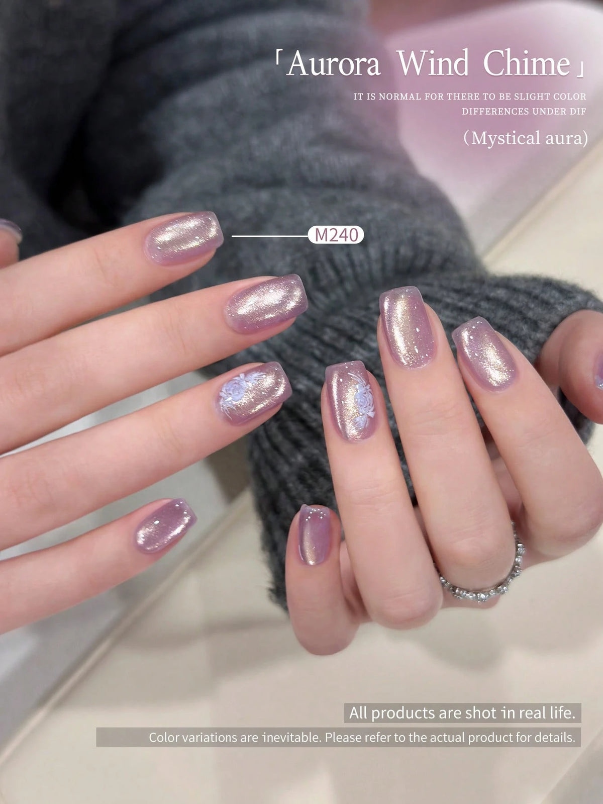 XEIJAYI Picture- Frame Cat Eye Gel Polish, Radiant Glow Sparkle, Smooth Long- Lasting, One- Coat Two- Coat, Salon & Home DIY Nail Supplies