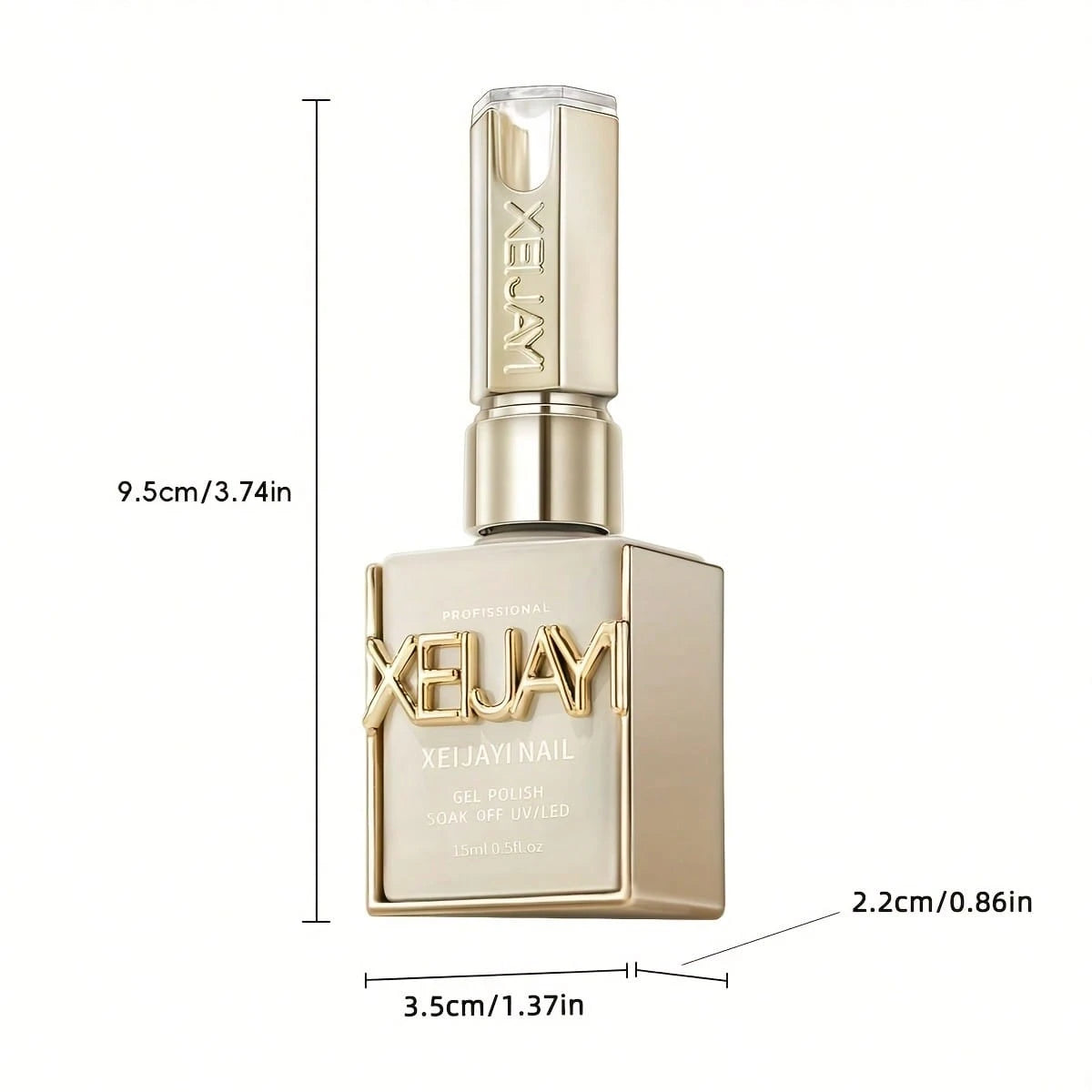 XEIJAYI XEJAYI Fine Powder Smoke Cat Eye Gel, Lasting Shine For Effortlessly Chic Nails, Versatile 15ml Soak Off UV/LED Gel Polish, Professional Magnetic Polish For Home & Salon Manicure, Perfect Gift