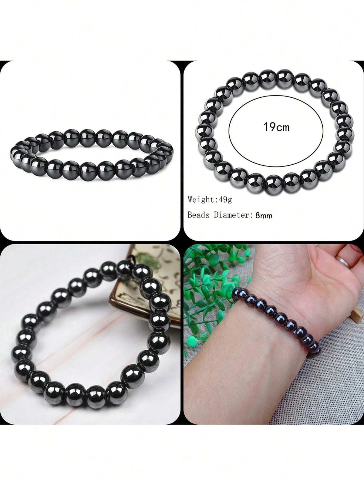 Xiacheng 4pcs PU Leather Rivet Bracelets, Unisex Spiked Punk Rock Grunge Style Cuff Wristbands, Emo Accessory Set, Suitable For 80s 90s Outfits