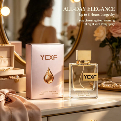 YCXF 3.4 Oz Arabian Women's Cologne Spray- Long-Lasting Arabian Fragrance, Inspired By Luxurious Middle Eastern Colognes, Ideal For Daily Wear, Parties, And As A Gift (With Arabic Name Design)- Vale
