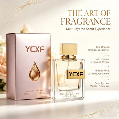 YCXF 3.4 Oz Arabian Women's Cologne Spray- Long-Lasting Arabian Fragrance, Inspired By Luxurious Middle Eastern Colognes, Ideal For Daily Wear, Parties, And As A Gift (With Arabic Name Design)- Vale