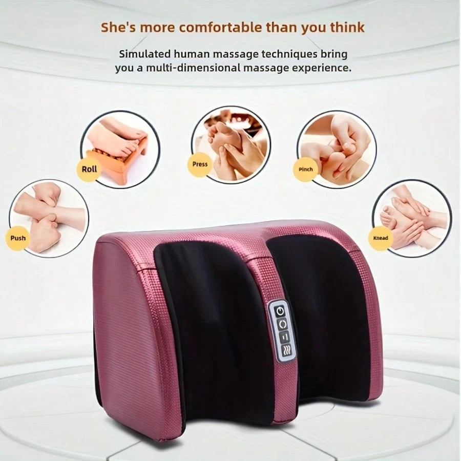 ZAWRT Foot Massager With Heat Function, Suitable For Legs, Feet, And Arms, Providing Deep Kneading And Compression- Perfect For Home Or Office Use.Discount Promotion, An Ideal Valentine's Day And Gif
