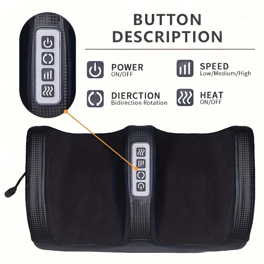 ZAWRT Foot Massager With Heat Function, Suitable For Legs, Feet, And Arms, Providing Deep Kneading And Compression- Perfect For Home Or Office Use.Discount Promotion, An Ideal Valentine's Day And Gif