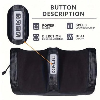ZAWRT Foot Massager With Heat Function, Suitable For Legs, Feet, And Arms, Providing Deep Kneading And Compression- Perfect For Home Or Office Use.Discount Promotion, An Ideal Valentine's Day And Gif